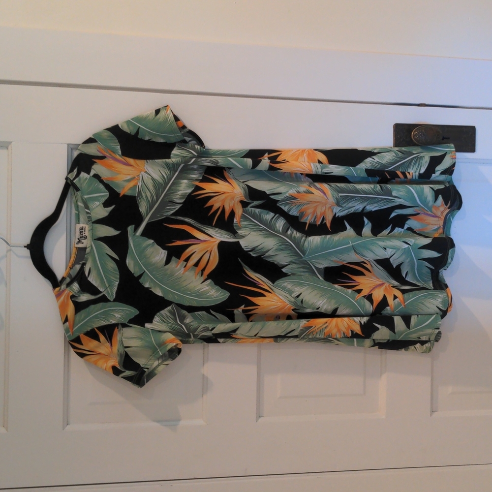 Show Me Your MuMu Em Mini Dress Paradise Print XS